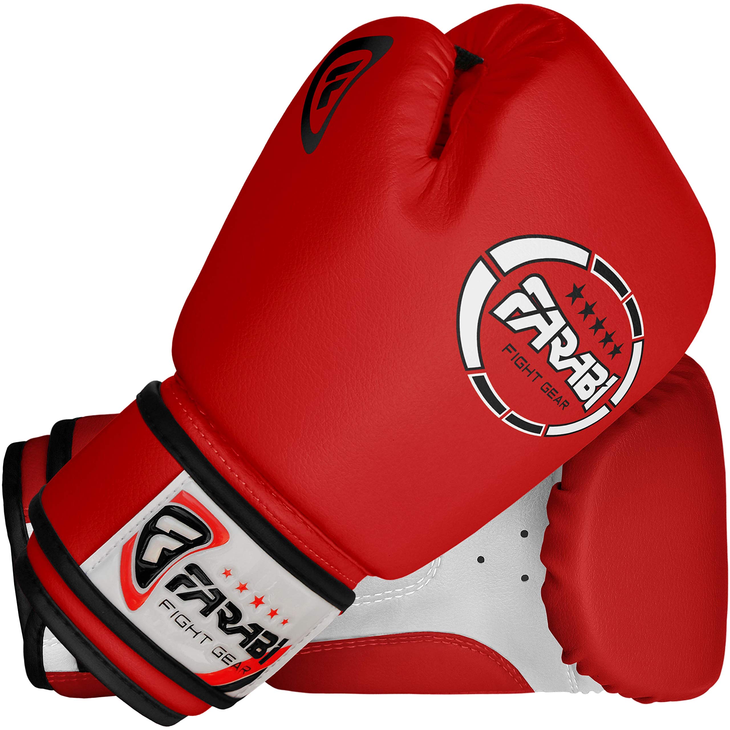 Farabi Sports Rękawice bokserskie dla dzieci 4 oz rękawice bokserskie MMA Muay Thai Kickboxing, worek bokserski, trening dla dzieci w wieku 3-7 lat