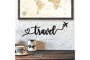 Rustic Travel Sign - Embark on a Journey