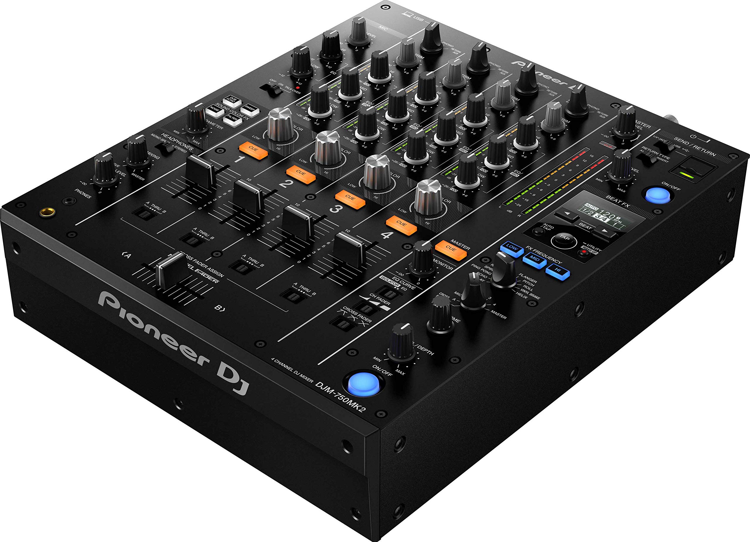 Pioneer XDJ-700 Compact Digital Player Bundle with DJM-750 Mixer