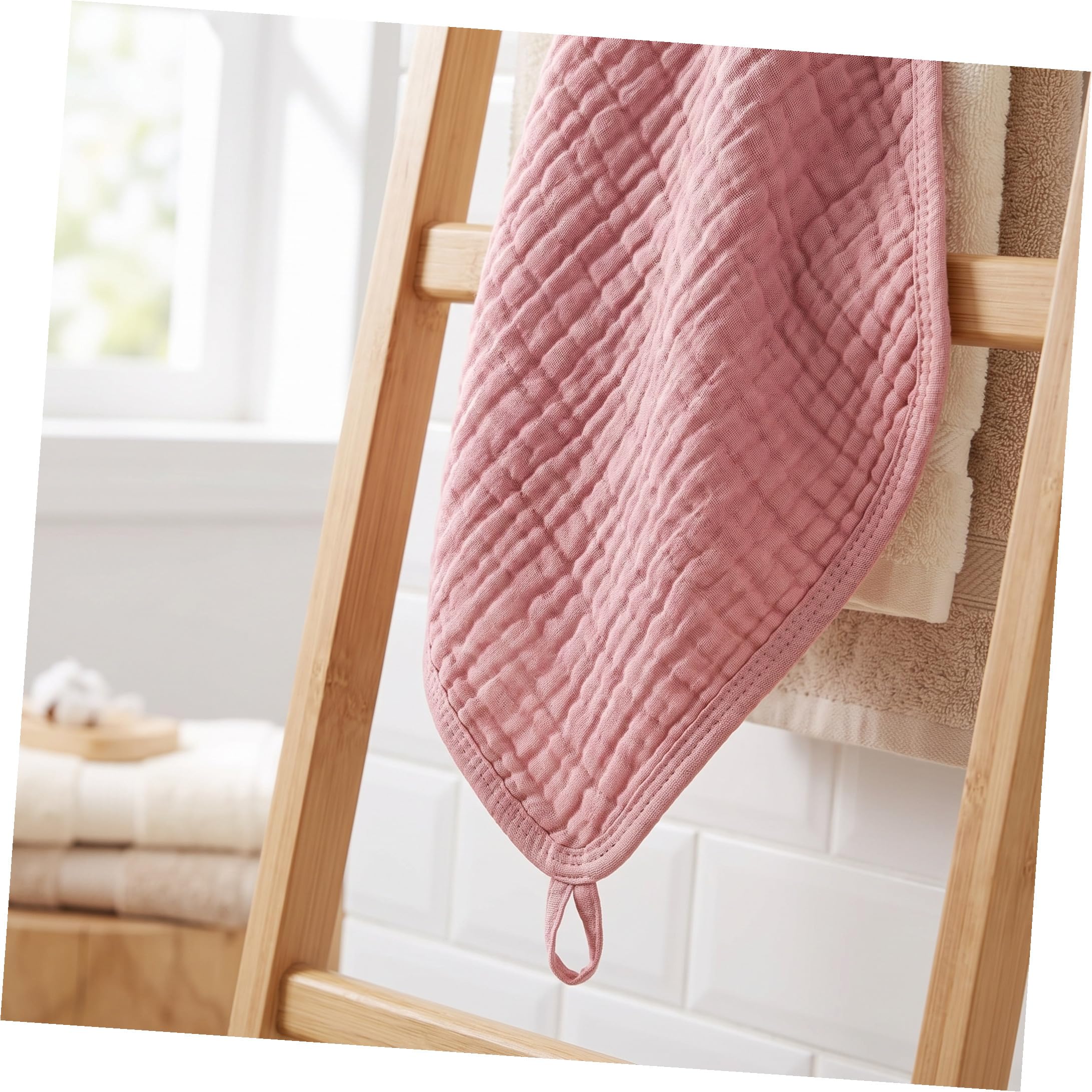 12 Piezas Paños de Muselina para Recién Nacido, Suaves y Absorbentes, Protección Integral y Fácil Cuidado para Piel Delicada