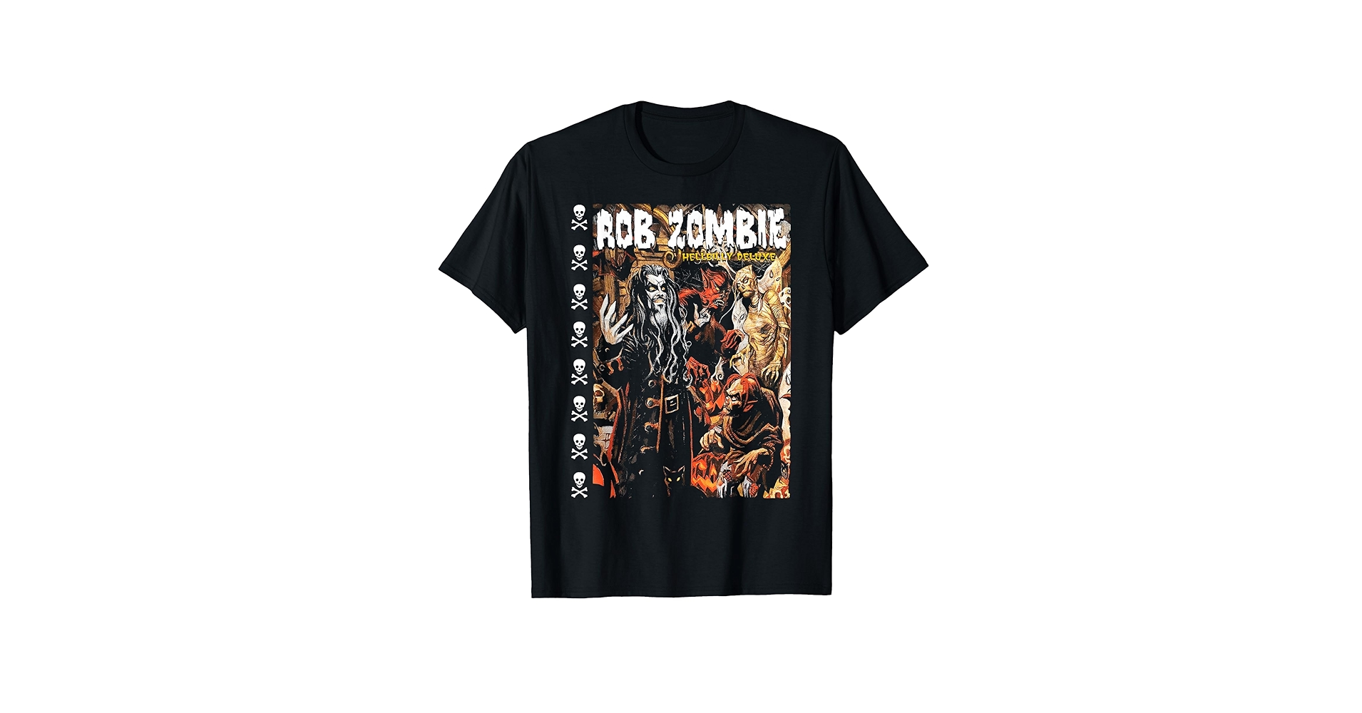ロブ・ゾンビ　Hellbilly Deluxe Tシャツ XL黒ブラック ロブ・ゾンビ Hellbilly Deluxe Tシャツ XL黒ブラック VINTAGE