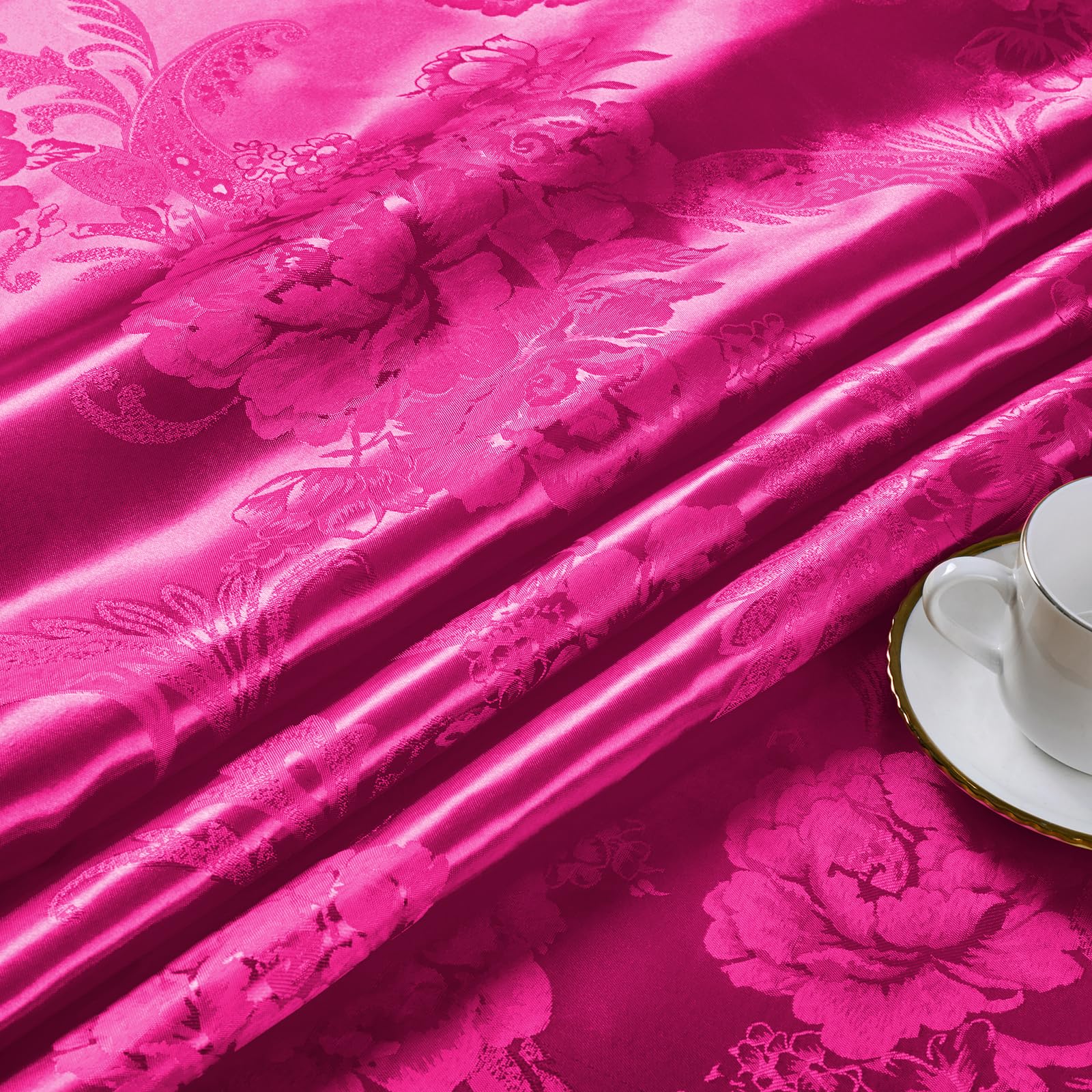 【Atelier silky】 Amazon.com: KKJIAF Satin Jacquard Fabric, 49