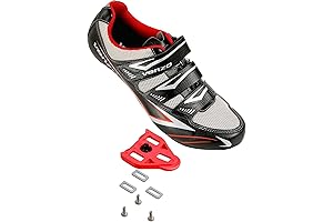 Venzo Bike Cycling Shoes - 3 Straps for Men