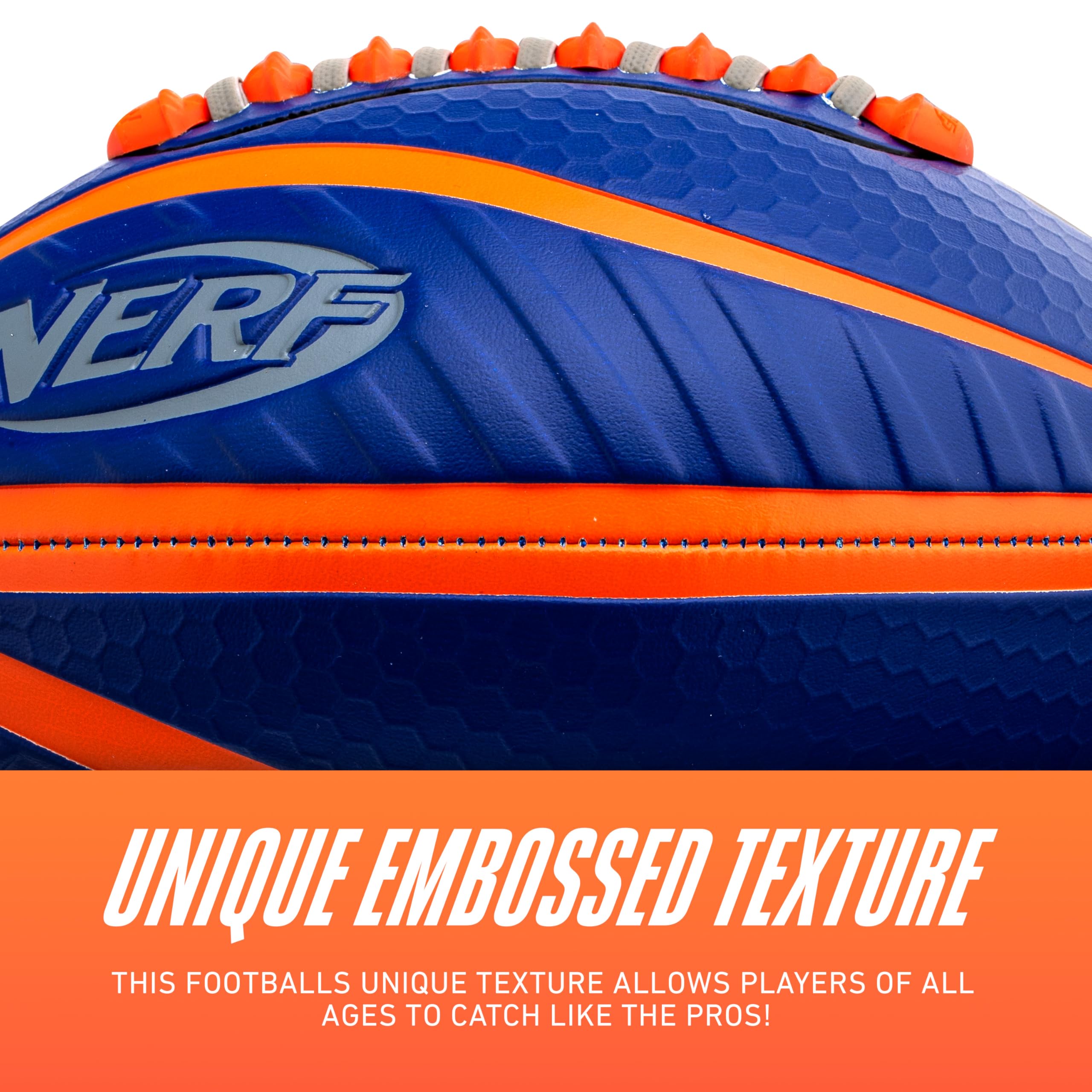 Amazon.com: NERF Spiral Grip Mini Football - Patented Spacelace