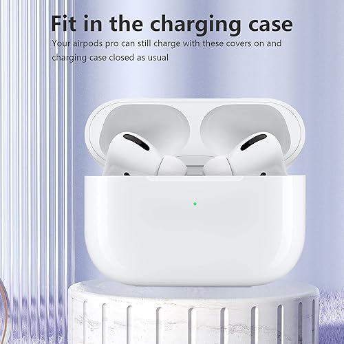 Miniatura 2 de Kedoo 6 pares Puntas de repuesto para Airpods Pro y Airpods Pro de 2 generación 2022, mejores consejos de cancelación de ruido, cabe en la funda de