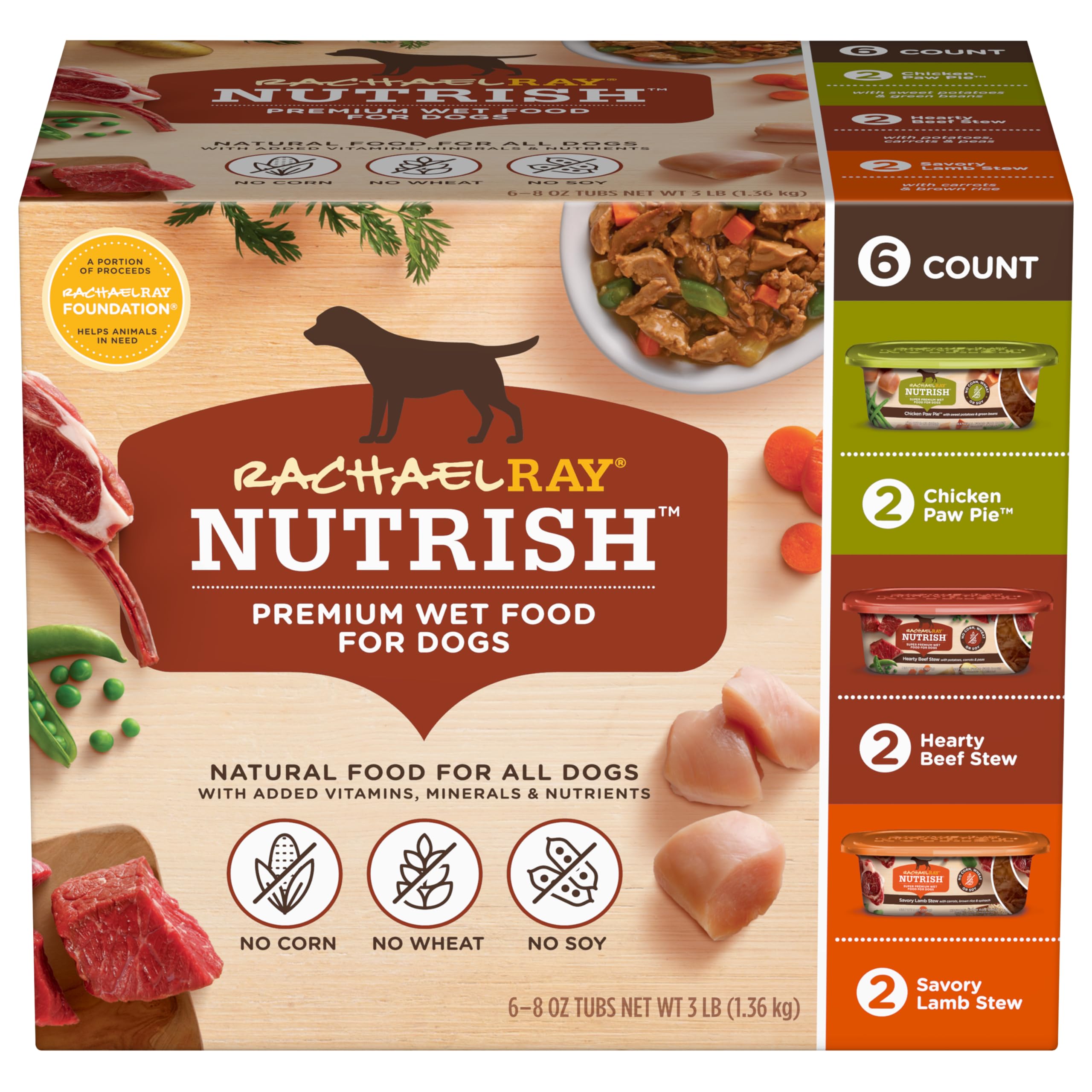 Nutrish Savory Favorites 6pk