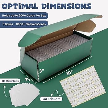 Amazon.co.jp: MTGカードボックス - 5ボックス 800枚 - MTG