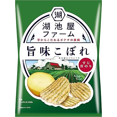 湖池屋 湖池屋ファーム 旨味こぼれ すじ青のり 55g✕12袋