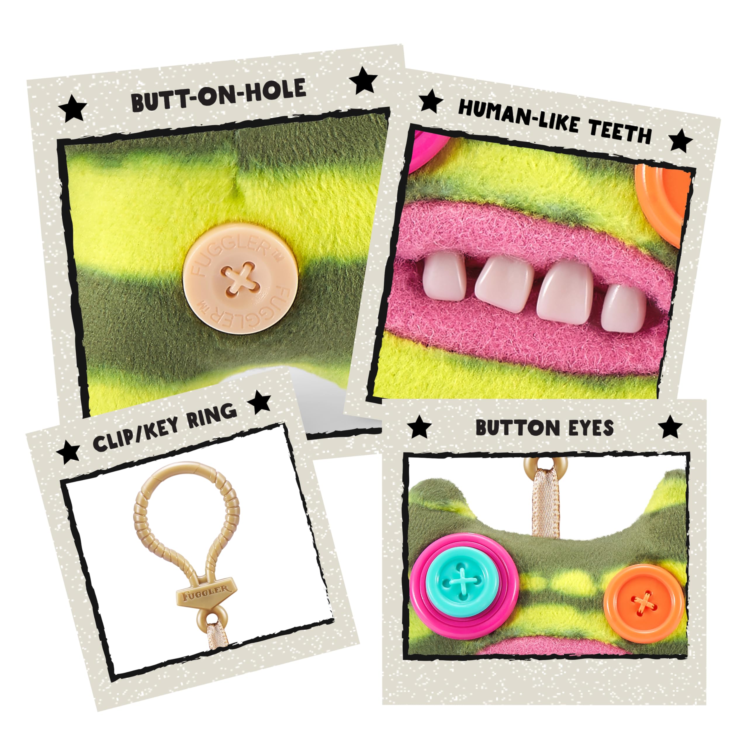 Fuggler Key Rings Series by ZURU