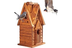 MIXUMON Bird Houses for Outside: Perfect Sanctuary for Your Feathered Friends