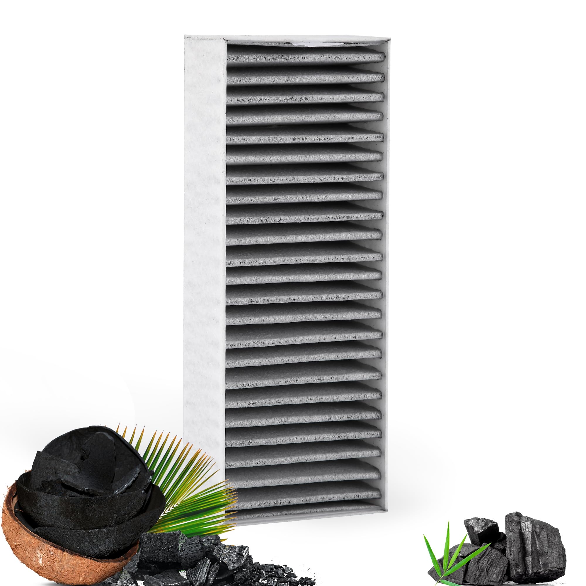 Idong 4 Pezzi Filtro a Carbone Attivo, Filtro di Ricambio Cappa Aspirante Adatto per Siemens HZ9VRCR0 Bosch HEZ9VRCR0 Neff Z821VR0 Gaggenau CA282111 Constructa CZ9VRCR0 (192 x 75 x 35 mm)