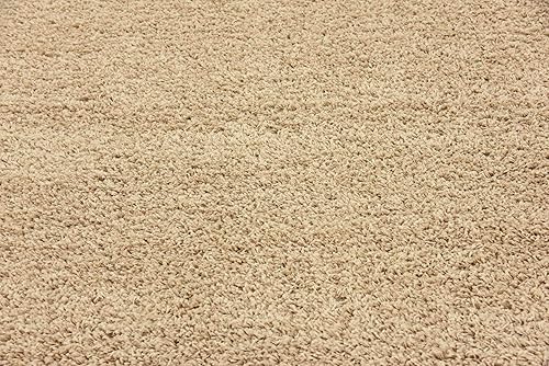 Miniatura 6 de Unique Loom Colección Solid Shag - Alfombra de área para el piso (7 pies 10 pulgadas cuadrada, gris pardo)