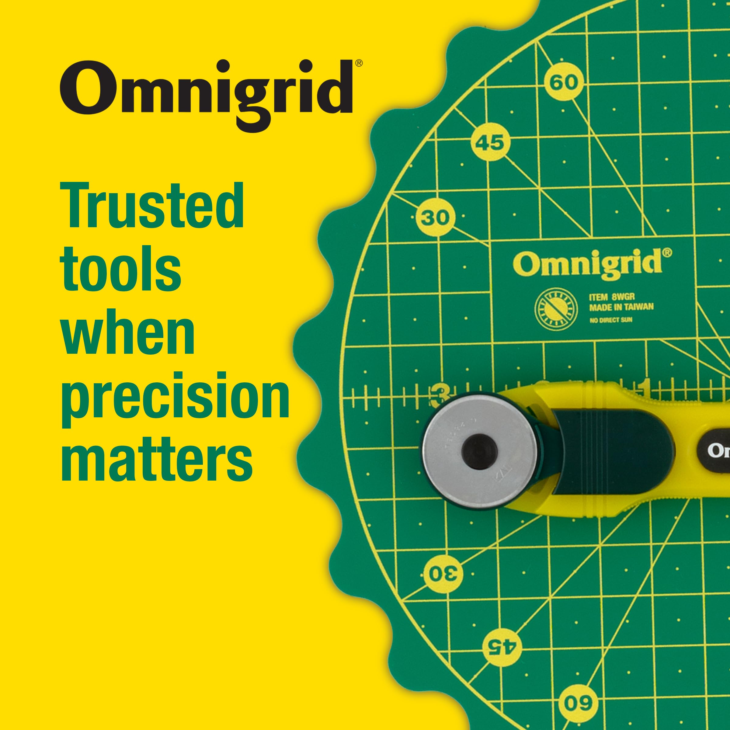 Omnigrid Drehbare Schneidematte, 20,3 cm, 0