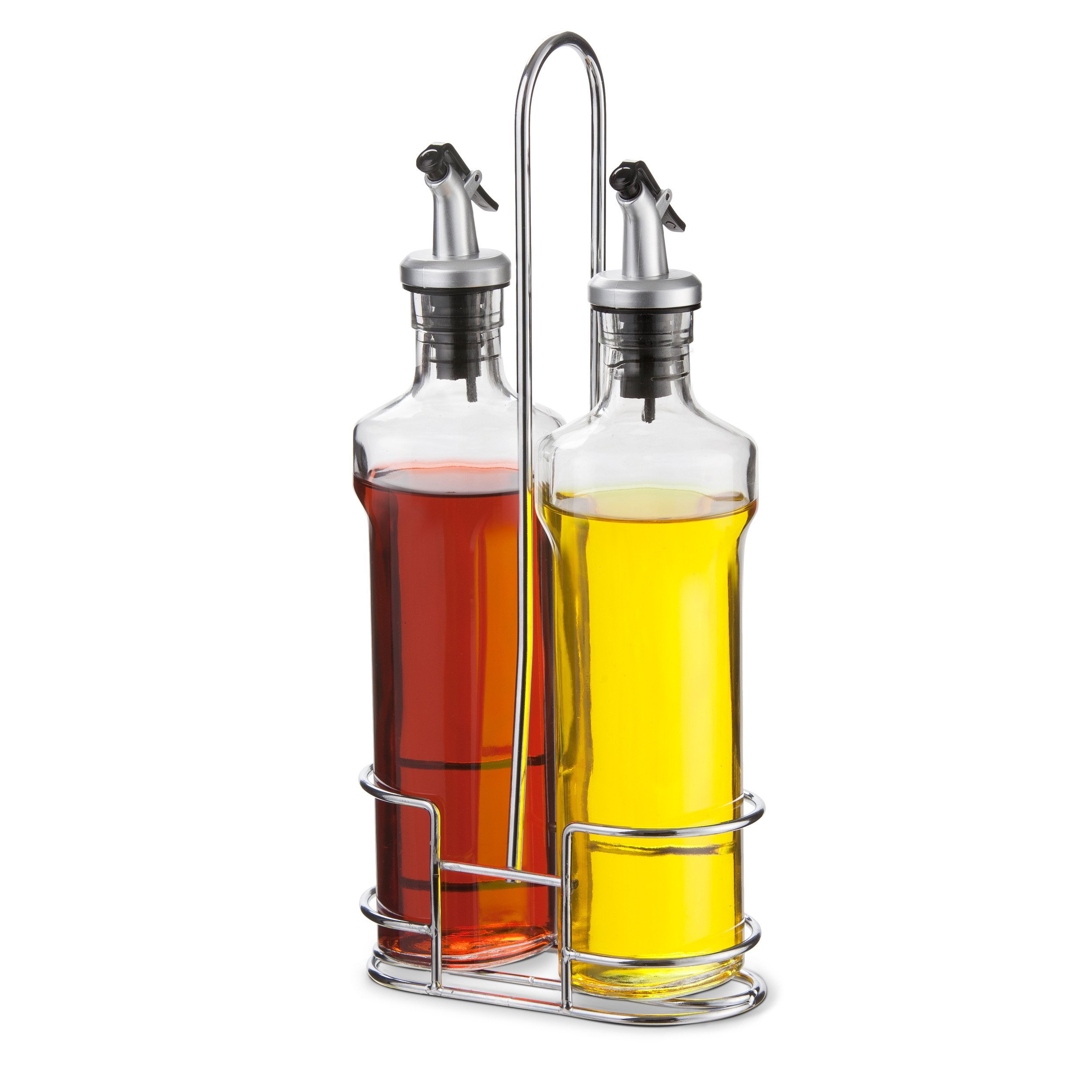 ARTLAND3 Piece Clip-Spout Cruets Set, 12 Ounce