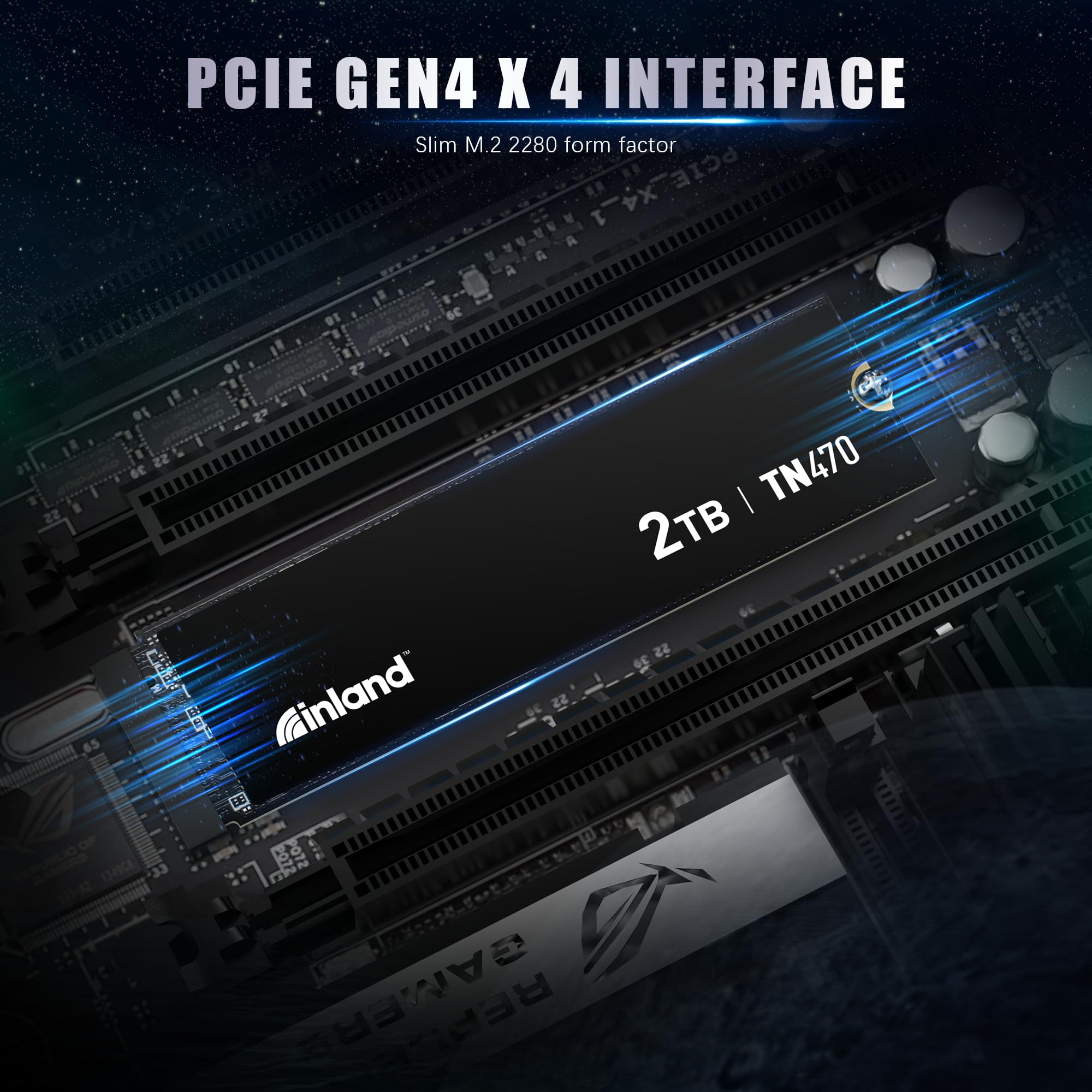 Inland SSD TN470 2TB Gen4 NVMe M.2 Unidade interna de estado