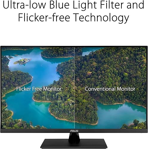 Miniatura 5 de ASUS Monitor de cuidado ocular 4K HDR de 31.5 pulgadas (VP327Q) - UHD (3840 x 2160), 99% sRGB, HDR-10, sincronización adaptativa, altavoces,