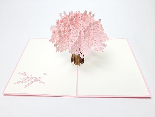 Creve ポップアップ グリーティングカード 桜 グリーティングカード 文房具 オフィス用品 Amazon Creve ポップアップ グリーティングカード 桜 グリーティングカード 文房具 オフィス用品 Amazon