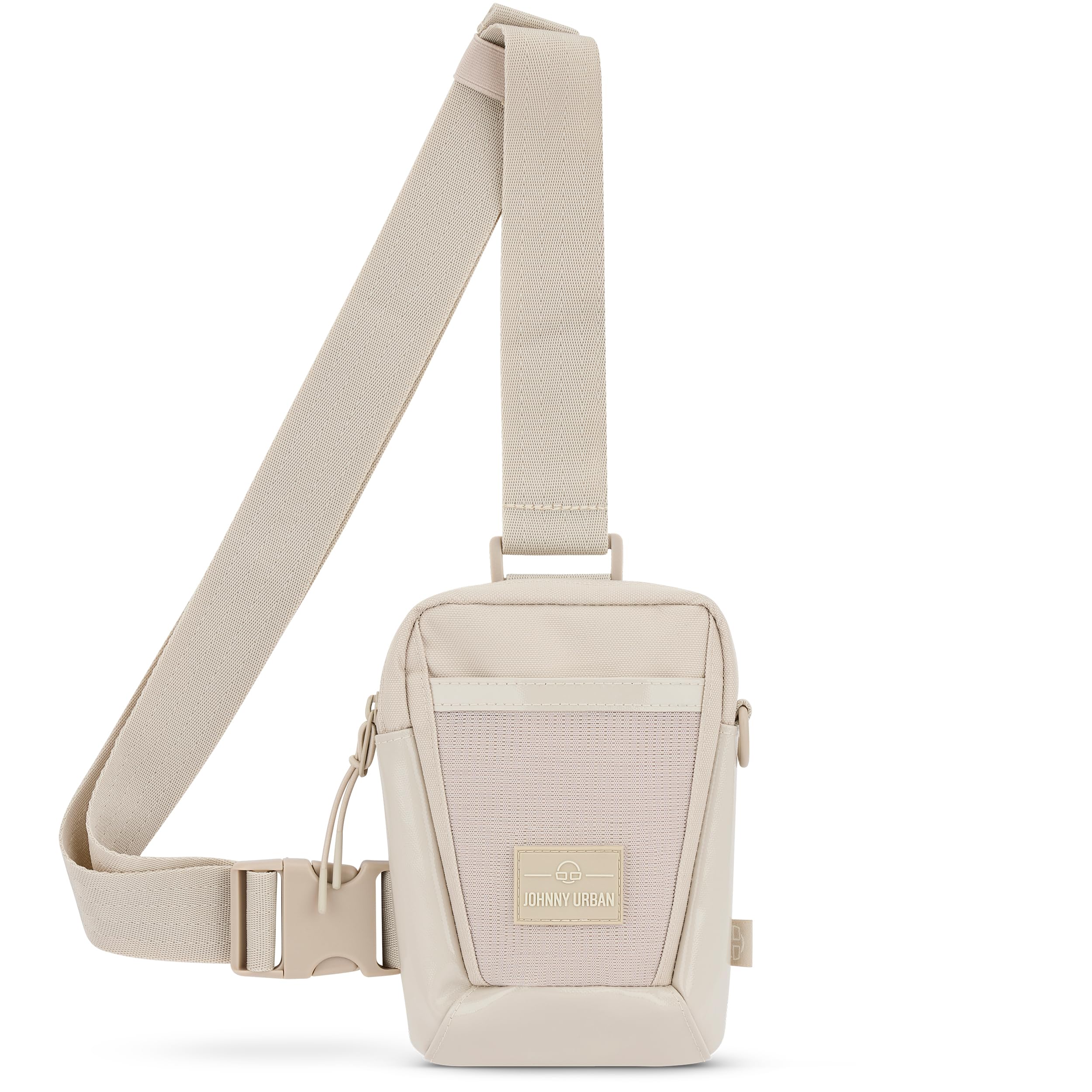 Johnny Urban Brusttasche Lex Sling Bag – Sling Bag mit verstellbarem Gurt, beige