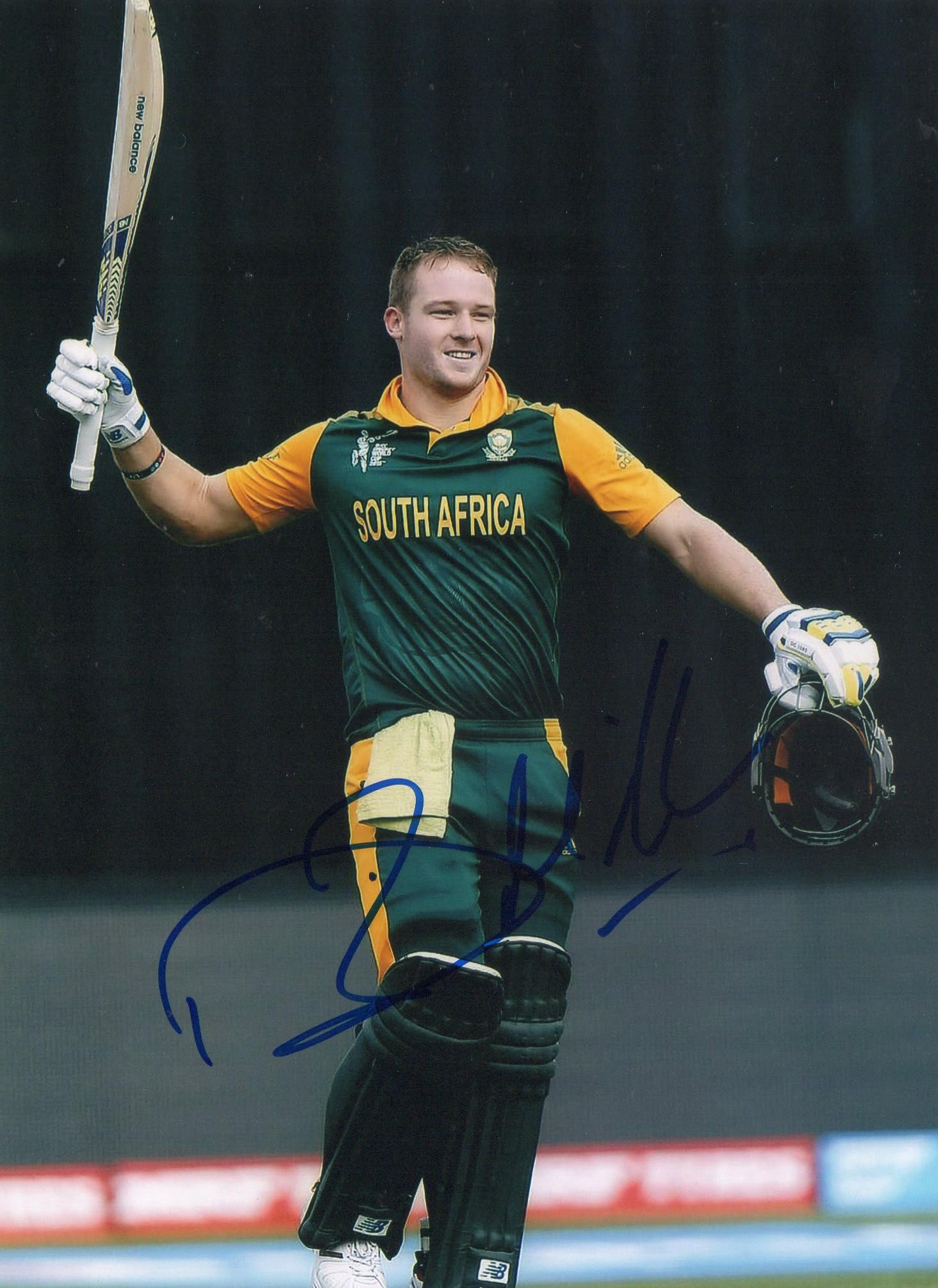 5x7 Inches Original Autographed Photo of South African Cricketer David Miller-image-44