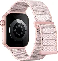 Pulseira de nylon esportiva Lenrao compatível com Apple Watch Series SE 11/10/9/8/7/6/5/49 mm, unissex, para iWatch série SE 11/10/9/8/7/6/5/4/ Ultra SE 3/2/1