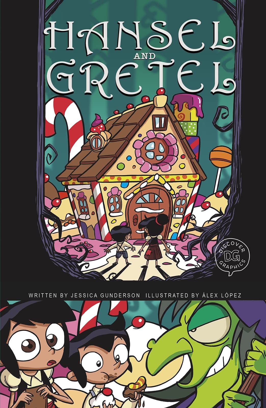 Hansel and Gretel (Discover Graphics: Fairy Tales) By Jessica Gunderson,Todd Ou
