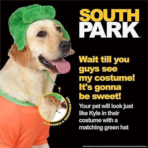 Miniatura 3 de Disfraz de Halloween de Kyle - Mediano  Disfraces de Halloween de South Park para perros, divertidos disfraces de perro  Disfraz de Halloween para