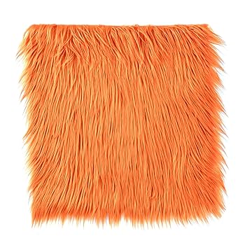 オレンジのフェイクファー 猫の置物 オレンジのフェイクファー 猫の置物 - メルカリ