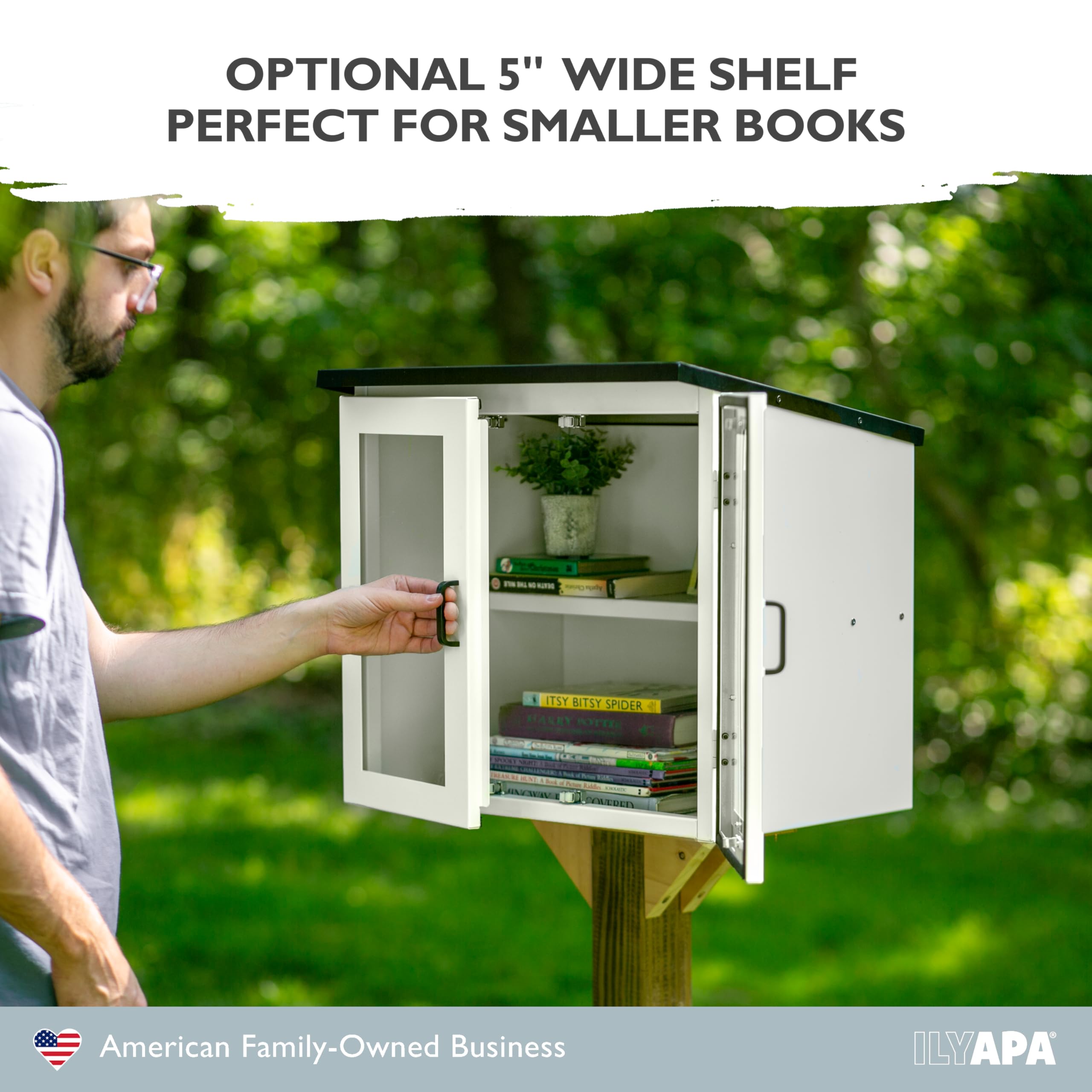 Snapklik.com : Ilyapa Outdoor Library Book Box - Free Literature ...