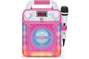 Exceptional Karaoke Machine: Amplify Kids' Melodies with Microphone