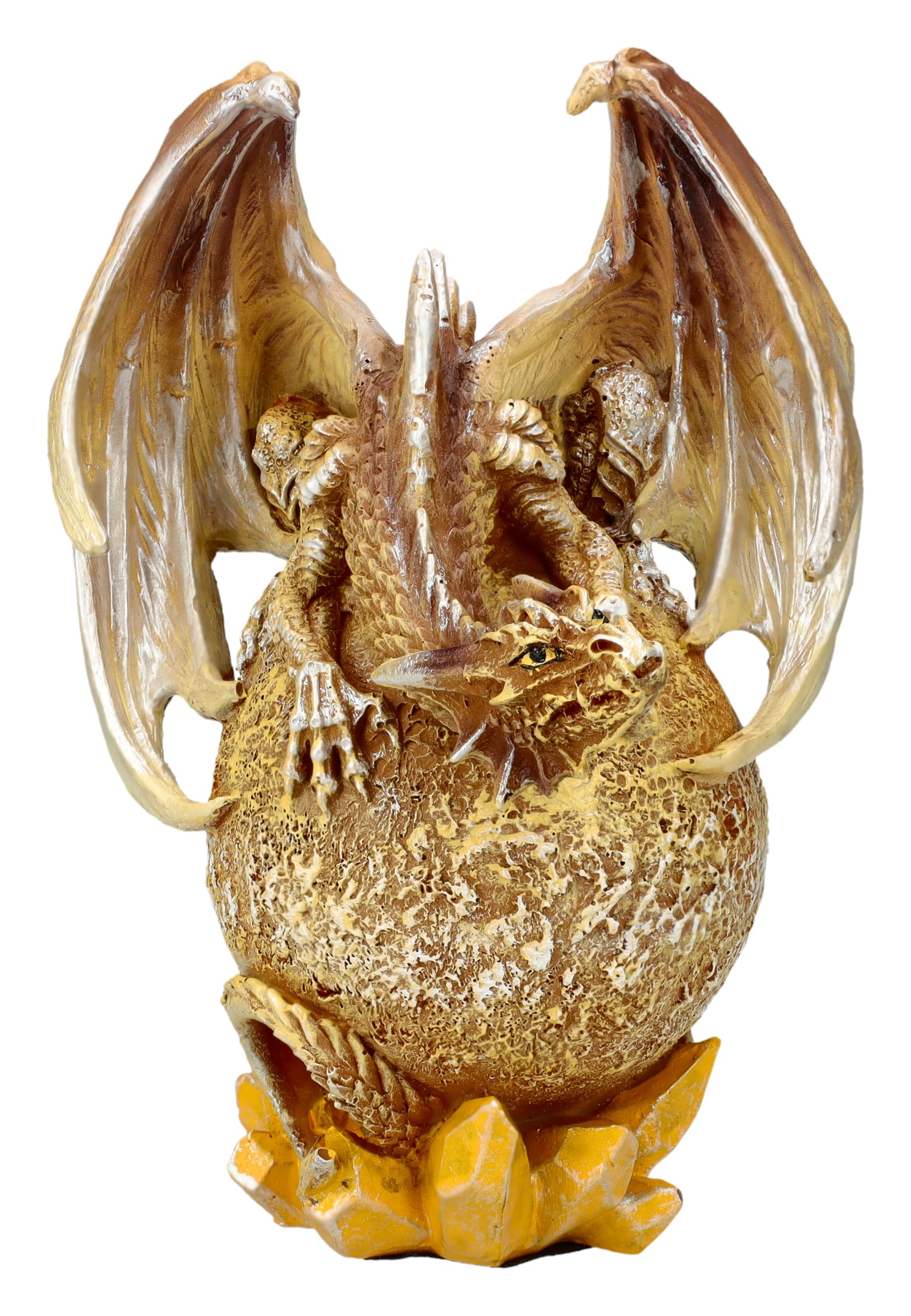 Figuren Shop GmbH Drachen-Figur Planet Venus 14,5 cm - Deko Statue Fantasy