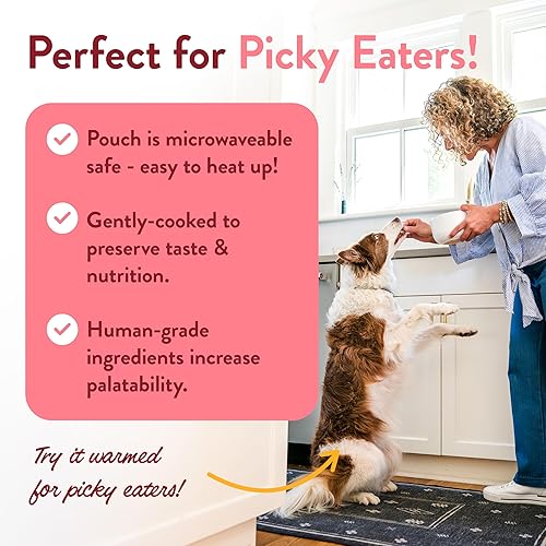 Miniatura 5 de Portland Pet Food Company Bolsas de comida fresca para perros de grado humano, alimentos húmedos para mascotas y mezclas  Ingredientes limitados sin