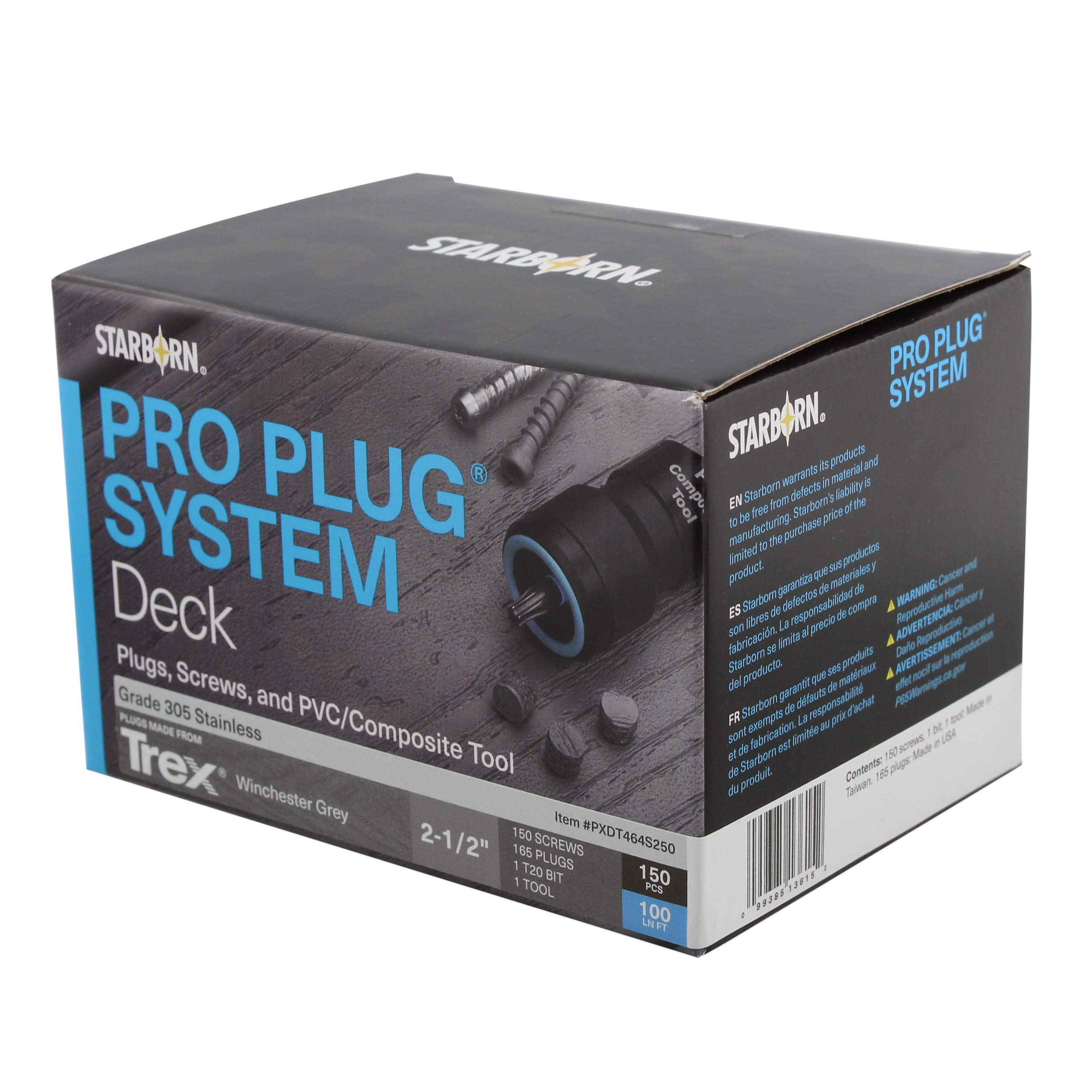 Starborn Industries Starborn Pro Plugs For Trex Decking 375