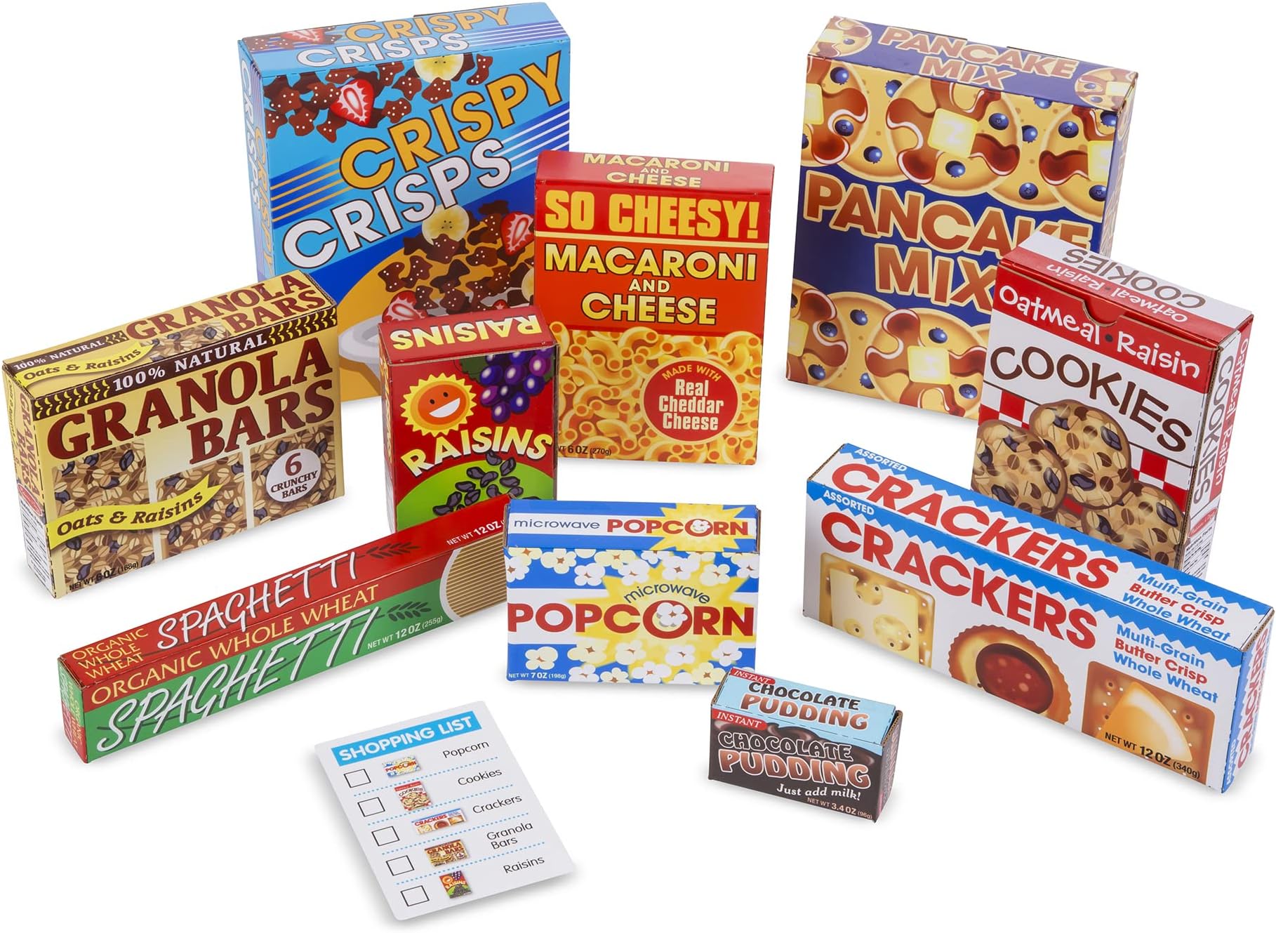 Melissa & Doug Let's Play House! Grocery Shelf Boxes
