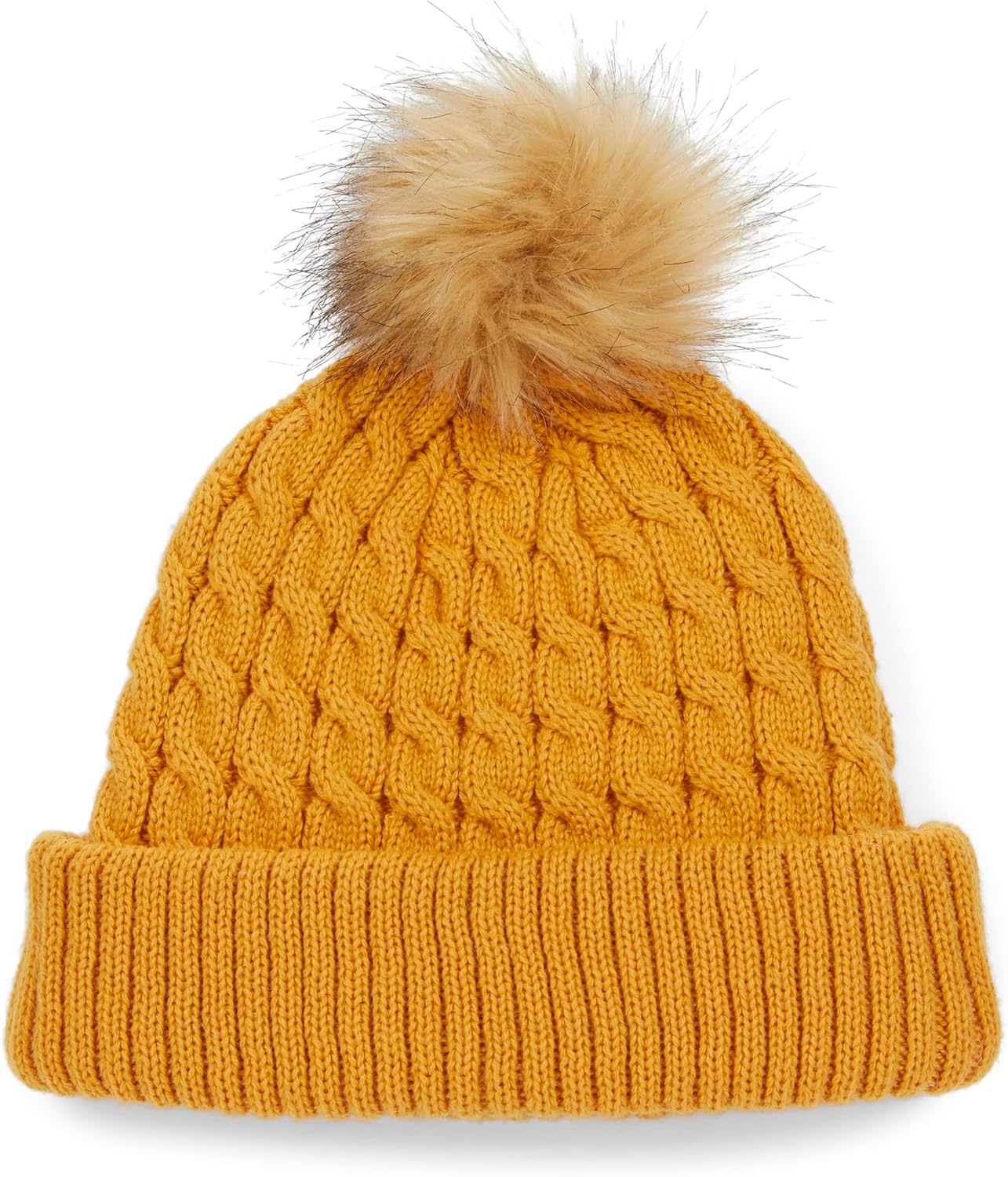 Titleist Golf Cable Knit Pom Pom Beanie - Image 2
