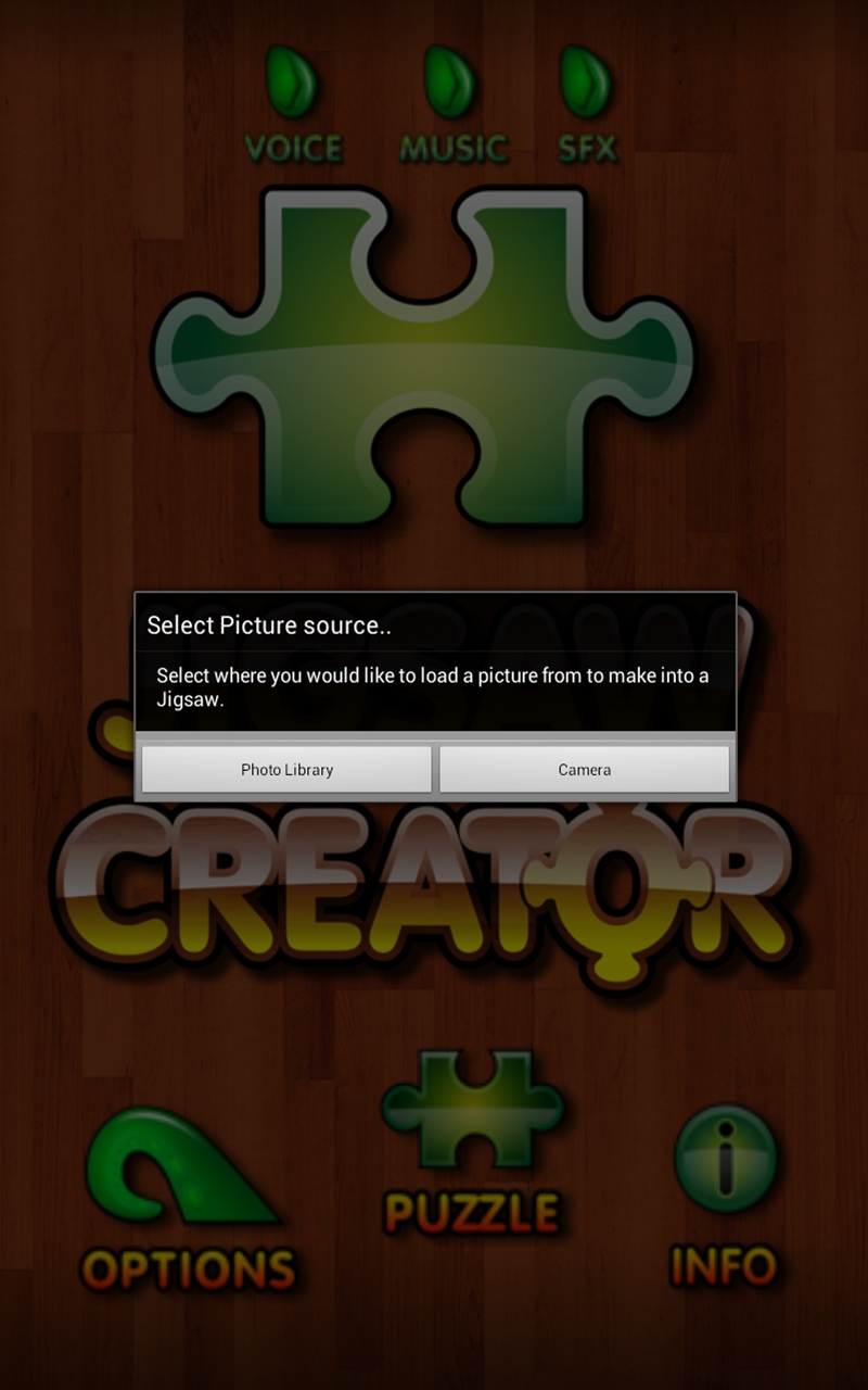 Jigsaw Creator App on Amazon Appstore