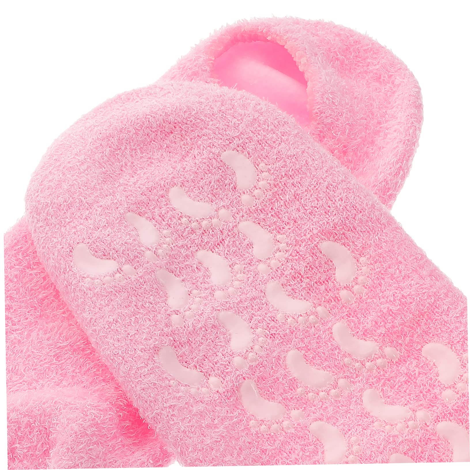 PartyKindom Cotton Moisturizing Gloves Socks Set Gel Gloves for Women Overnight Dry