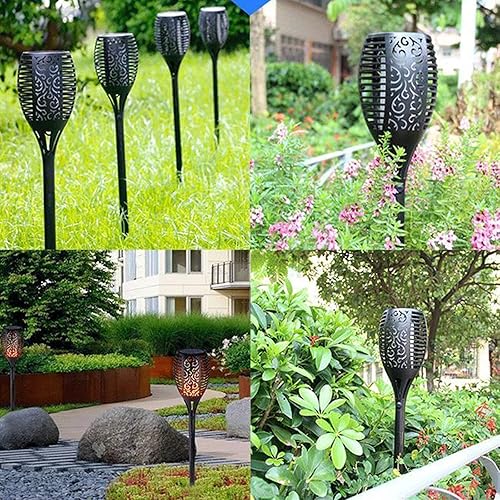 Miniatura 5 de E-outstanding Estacas de repuesto para luces solares, 5 piezas, estacas de plástico para iluminación al aire libre, accesorios para luces de jardín
