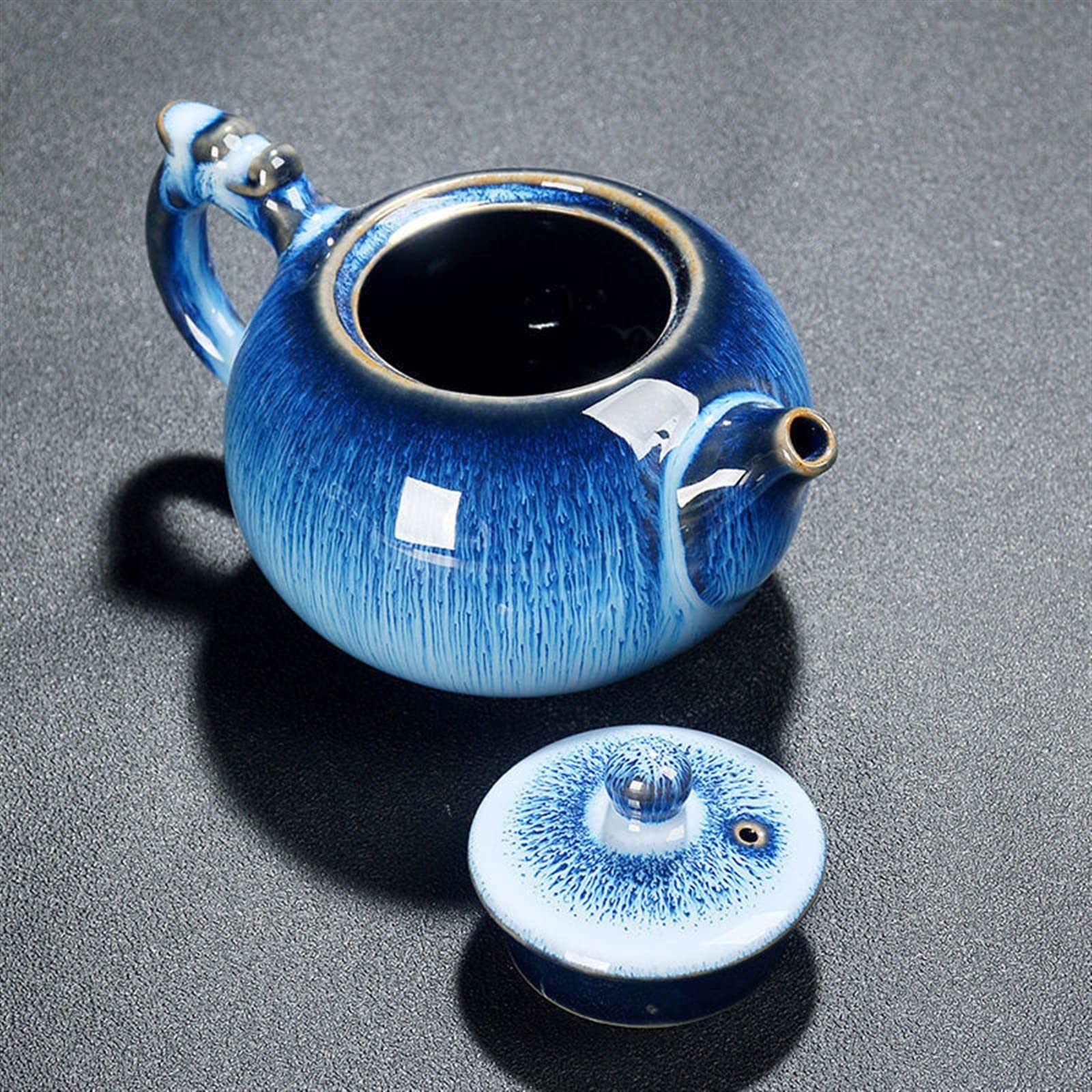 Teiera Bollitore da tè 250ML Teiera delicata Piccolo set da tè in ceramica Macchina da tè durevole Set da tè premium Collezione regalo Bollitore/Teiere/Teiera Present