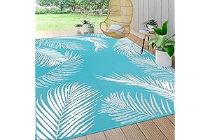 Pauwer 8x10 Outdoor Rug: Waterproof and Stylish for Outdoor Living