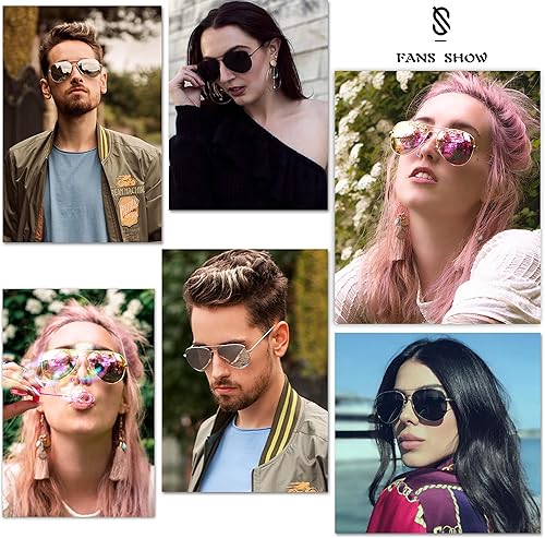 Miniatura 5 de SOJOS Classic Aviator Polarized Sunglasses for Men Women Vintage Retro Style