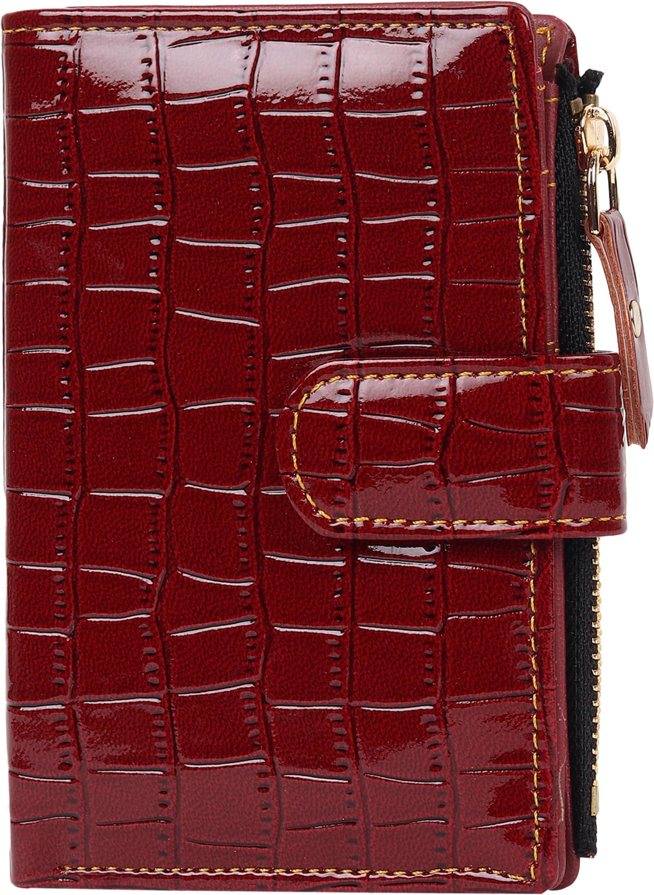 PU Leather Wallet for Women (Red Cherry)