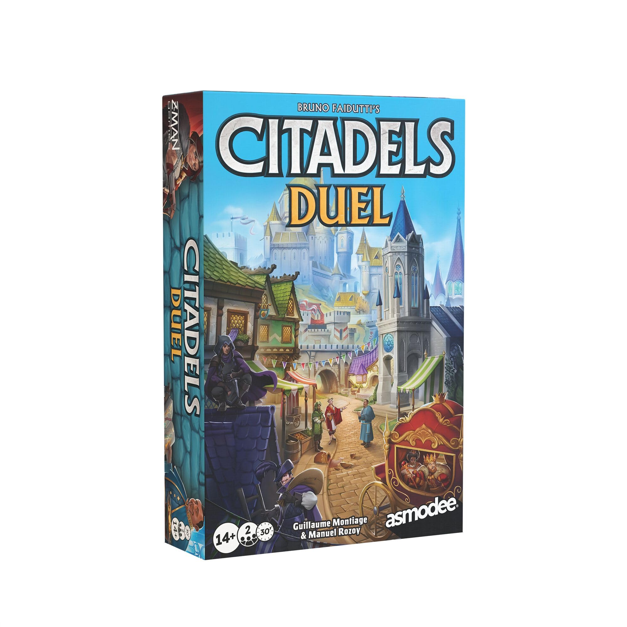 Asmodee | Citadels Duel | Strategic Board Game | English