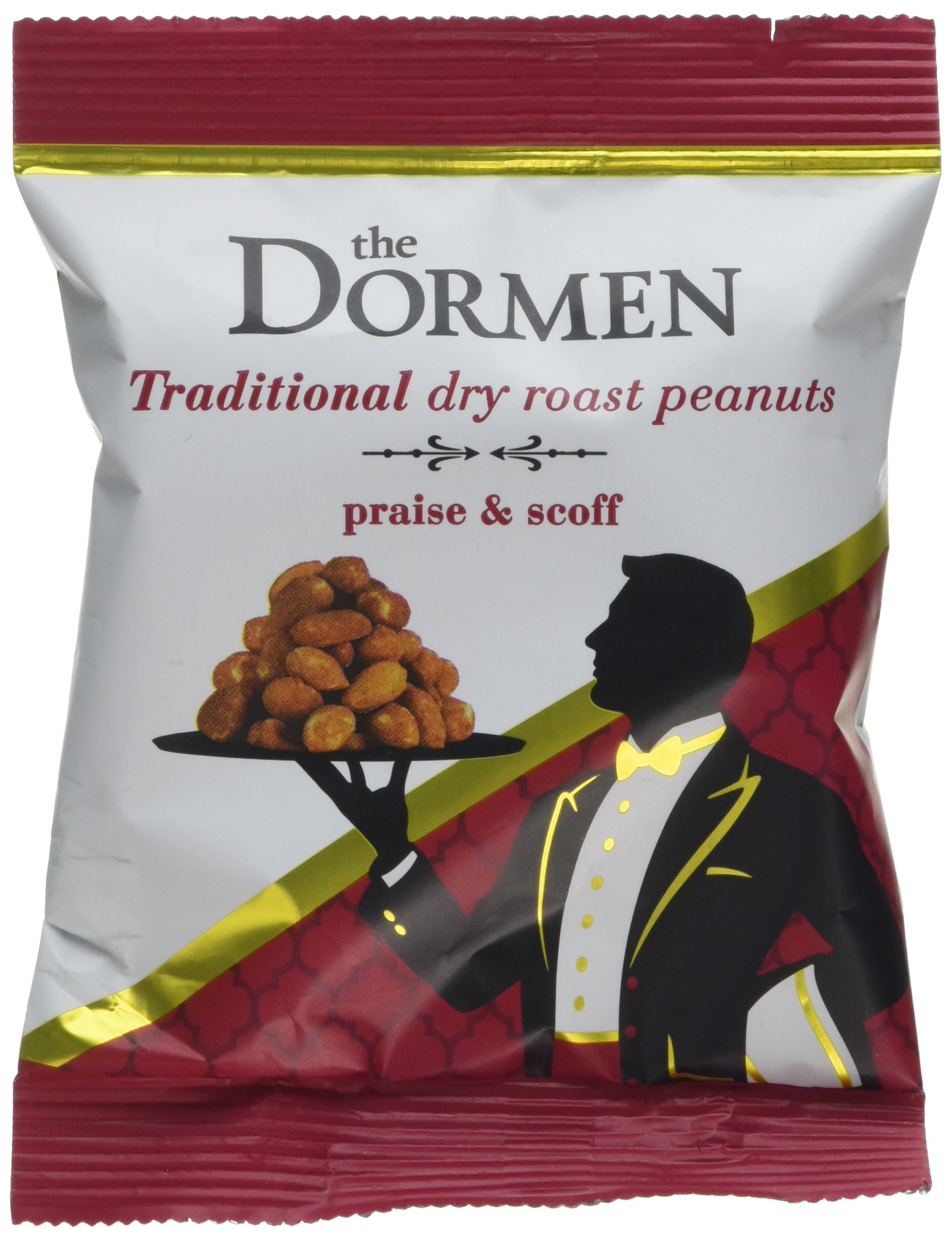 The Dormen Traditional Dry Roasted Peanuts (24 x 50g)