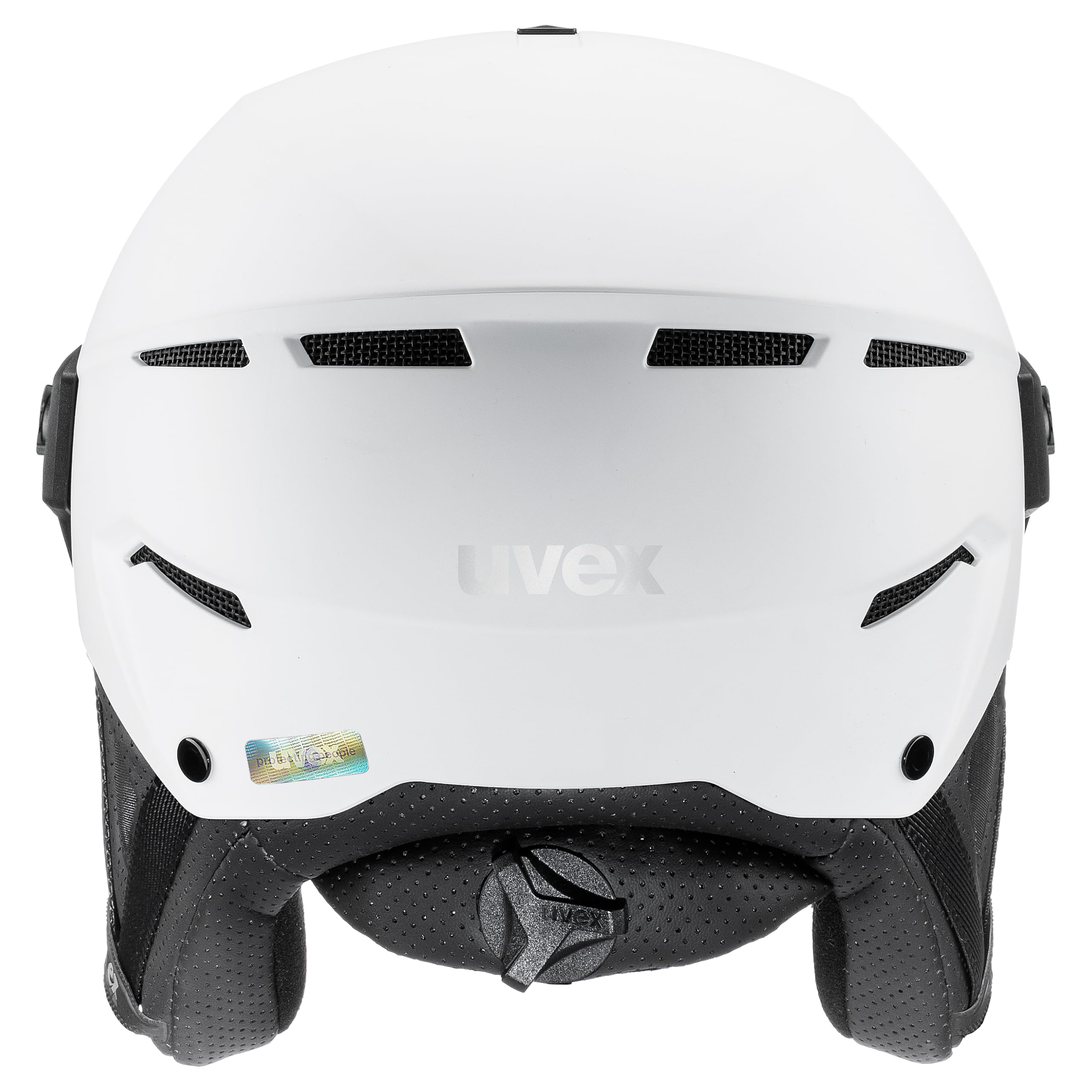 uvex Instinct Visor Skihelm, White-Black matt, 53-56 cm – Ansicht 4