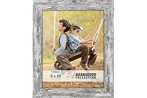 Icona Bay Barn Wood Picture Frame: Rustic 8x10 Photo Display