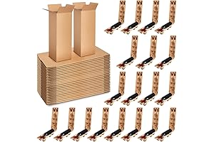 24 Sets Wine Bottle Boxes for Shipping