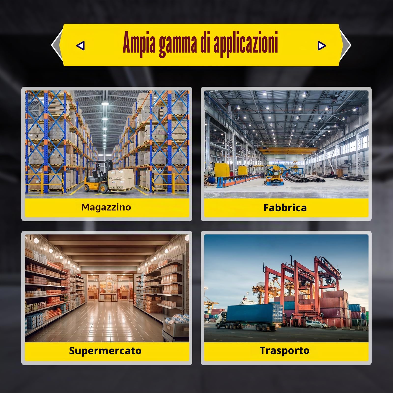 Ruota per carichi pesanti da 15 tonnellate gialla, macchina industriale per spostare attrezzature, ruote di trasporto per macchinari industriali, per mobili e dispositivi, rotazione a 360°