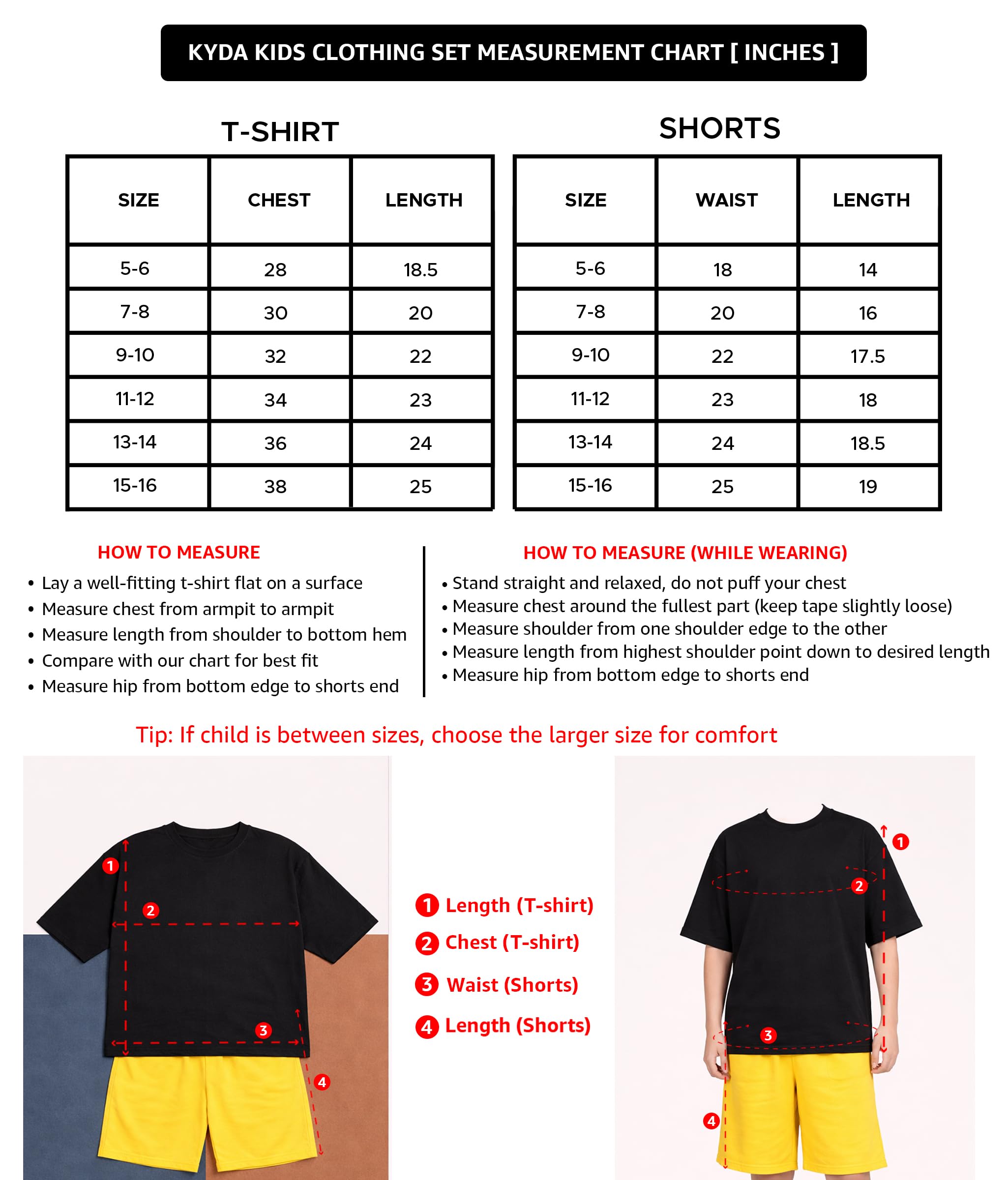 KYDA KIDS® Jungen 100% Baumwolle Co-Ord Premium Bedruckte Halbe Ärmel Übergroße T-Shirts und Shorts Sommer Casual Tägliche Kleidung Kinderkleider, COMBO 1,13-14Y