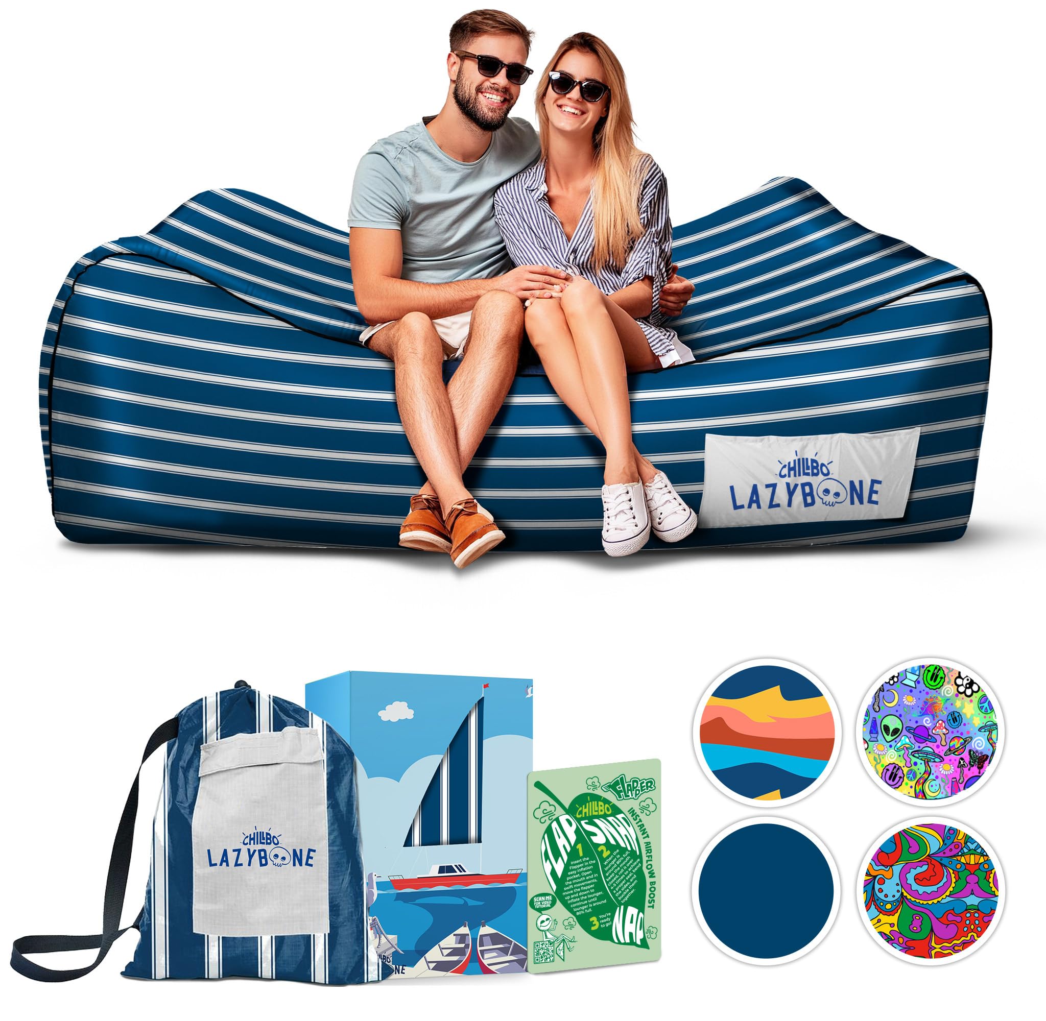 Chillbo Lazybone Inflatable Couch - Ultimate Inflatable
