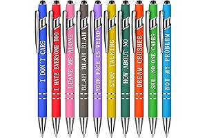 Vivid Color Inspirational Pens: Empowering Words for Adults